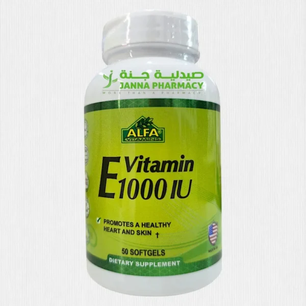 Alfa Vitamin E 1000iu 50's