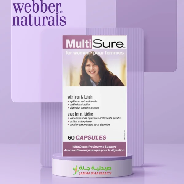 Webber Naturals Multisure Women 60s