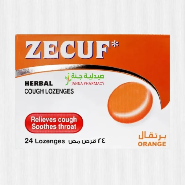 Zecuf Lozenges Orange 24s