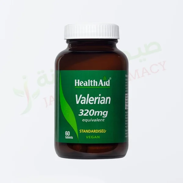 HealthAid Valerian Root 320mg 60 Tab