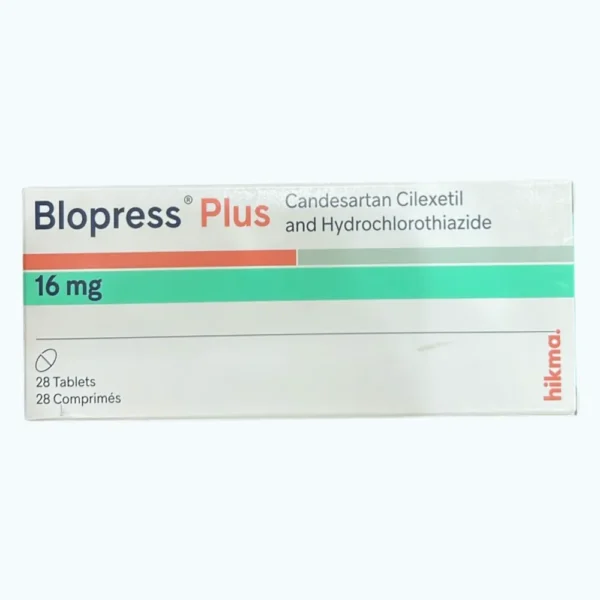 Blopress Plus 16mg/12.5mg Tab 28's