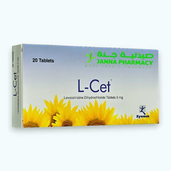 L-Cet 5mg Tab 20pcs