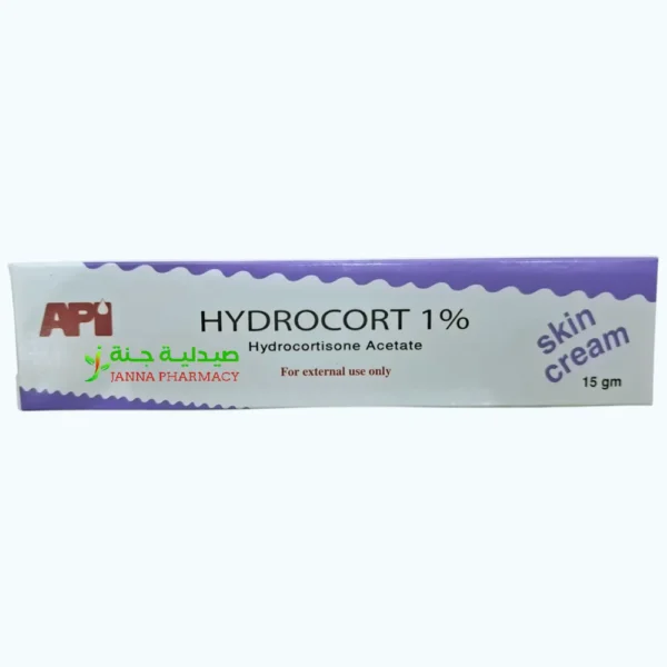 Hydrocort 1% Crm 15gm API