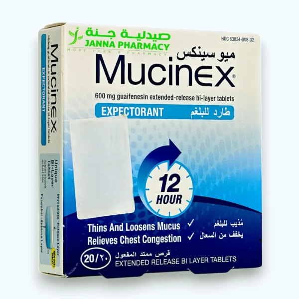 Mucinex 600mg Tablets