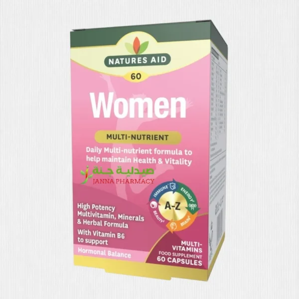 Natures Aid Women Multi & Minerals 60cap
