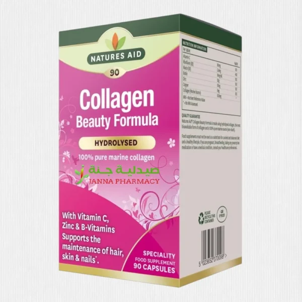 Natures Aid Collagen Beauty Formula 90cap