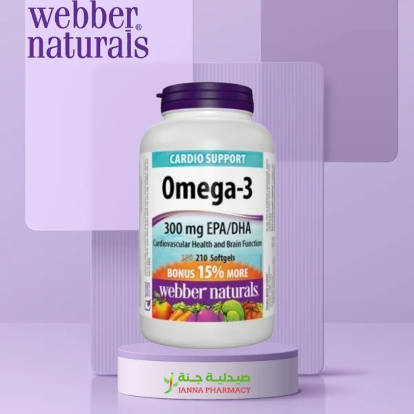 Webber Naturals Omega-3 1000mg 210caps
