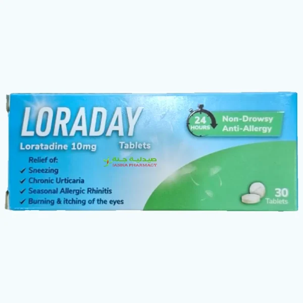 Loraday 10mg 30's Tablets