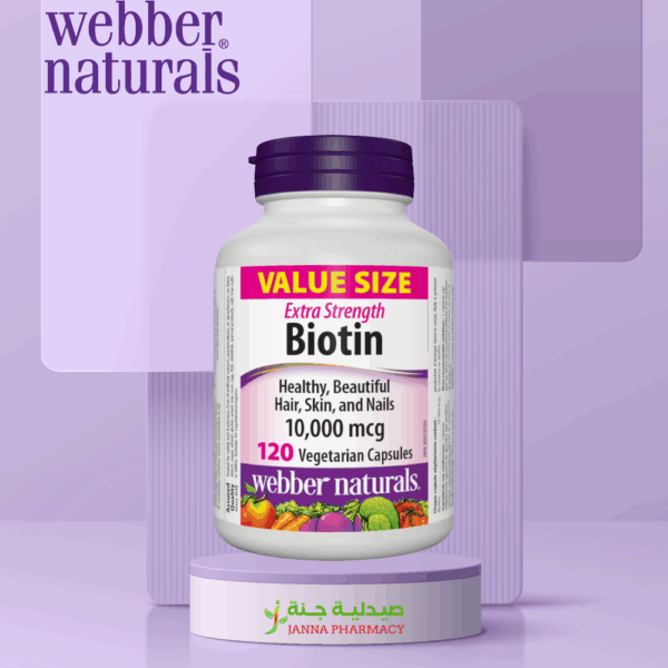 Webber Naturals Biotin 10,000 Mcg