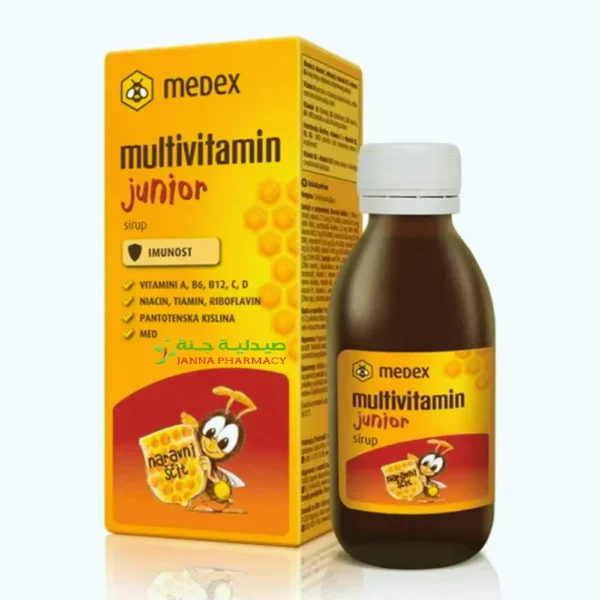 Medex Multivitamin Junior Honey Syrup 150 ml