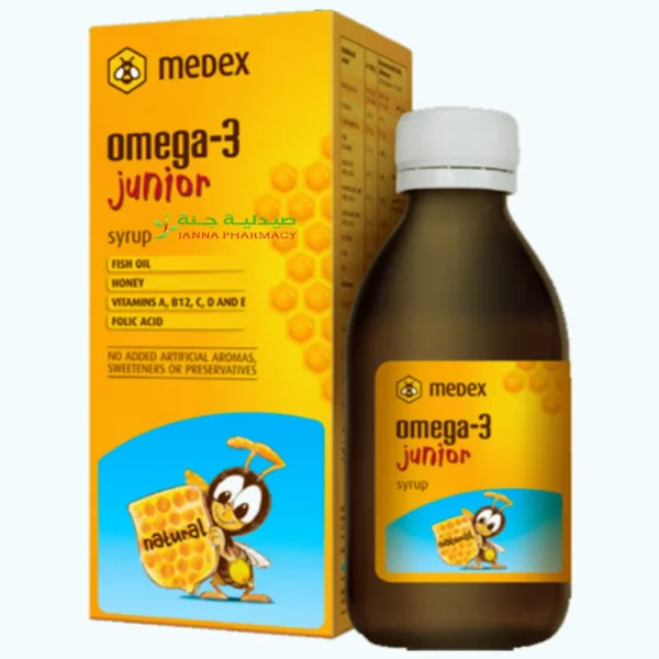 Medex Omega-3 Junior Honey 140 ml