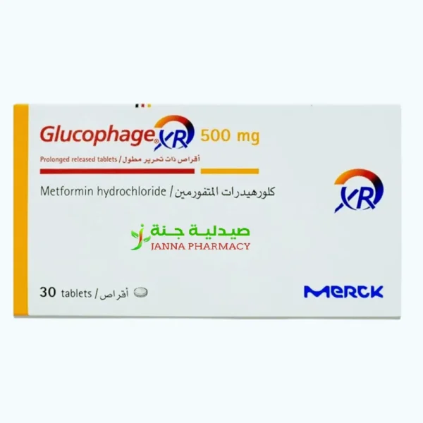 Glucophage Xr 500mg Tab 30's