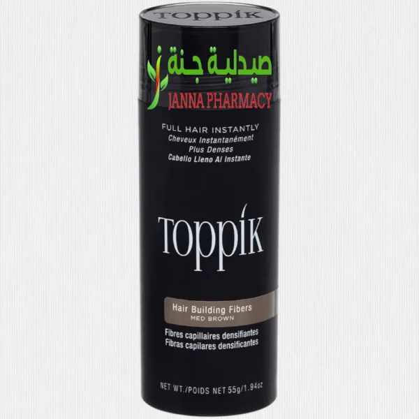 Toppik Hair Building Fiber Medium Brown 55gm