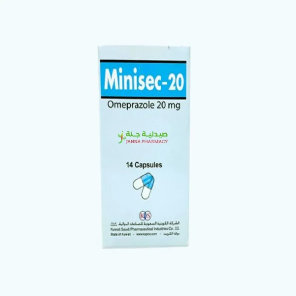 Minisec 20 Mg 14's