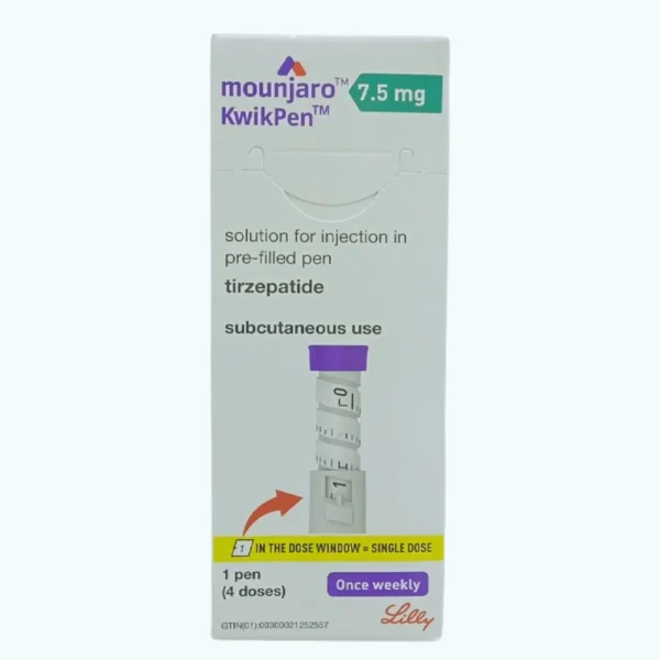 Mounjaro 7.5mg/0.6ml Solution for Injection 1’s