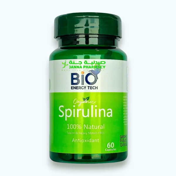 Bio Energy Tech Spirulina 60'cap