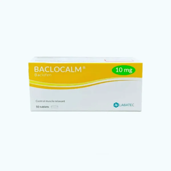 Baclocalm 10mg Tab 50's
