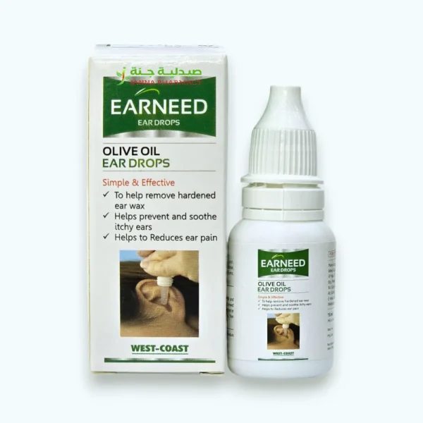 Earneed Olive Oil Ear Drops 15ml