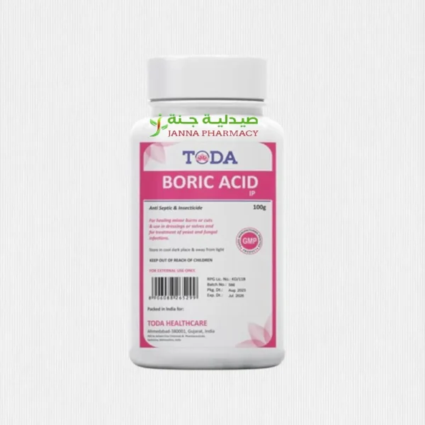 Toda Boric Acid Ip 100gm