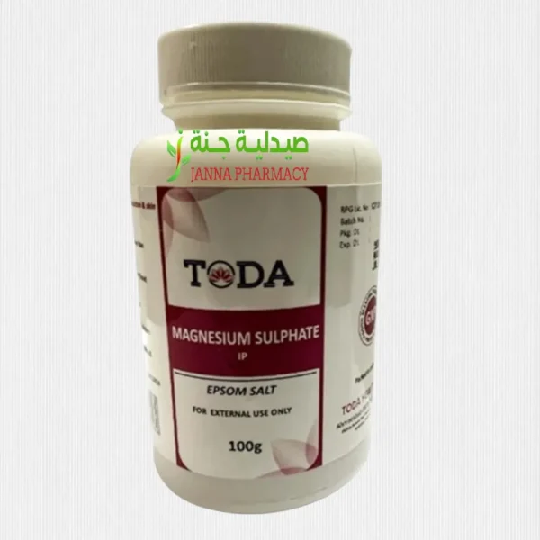 Toda Epsom Salt (Magnesium Sulphate)100gm