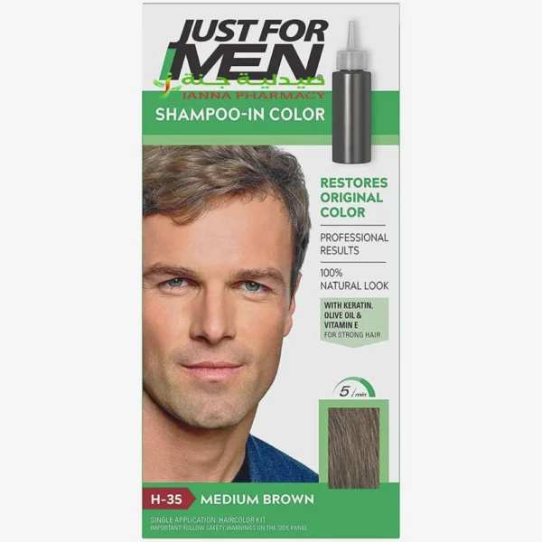 Just For Men Haircolour Medium Brown H-35