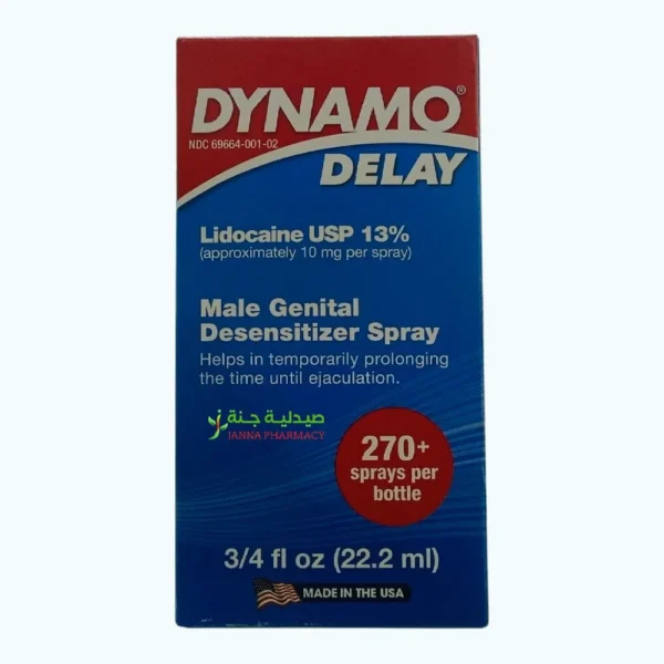 Dynamo Delay Spray 13%  22.2ml