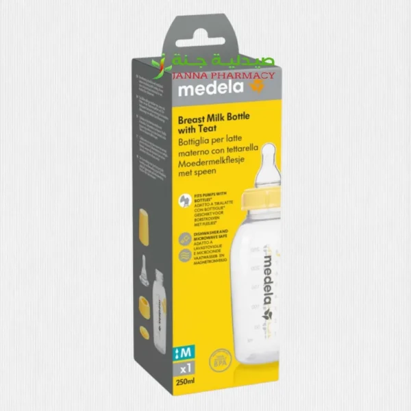 Medela Breast Milk Bottle with Teat 250 ml Medium-Flow
