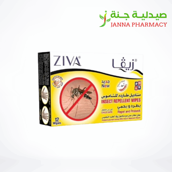 Ziva Insect Repellent Wipes 12 Sachets