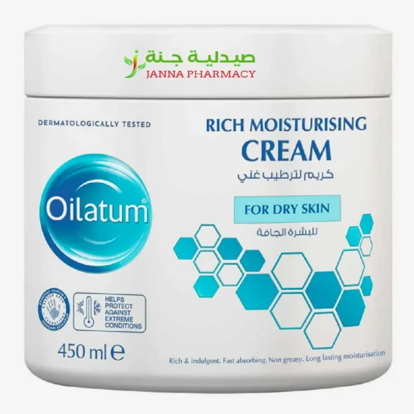 Oilatum Rich Moisturising Cream 450ml