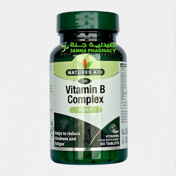 Natures Aid Vitamin B Complex Tab 90's