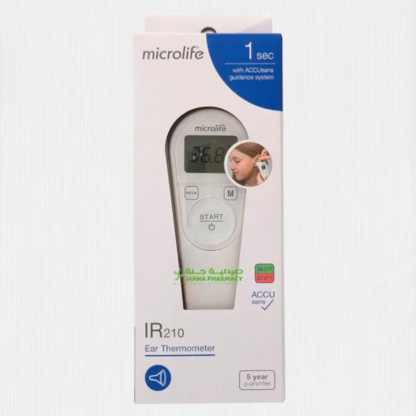Microlife Ir210 Ear Thermometer With Probe Cover