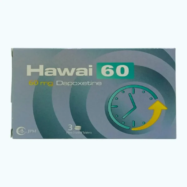 Hawai 60mg Tablet 3's
