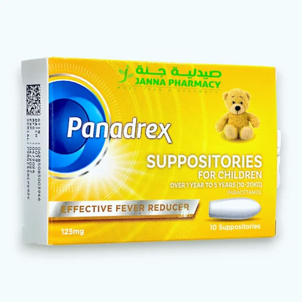 Panadrex Suppositoties 125mg 10's