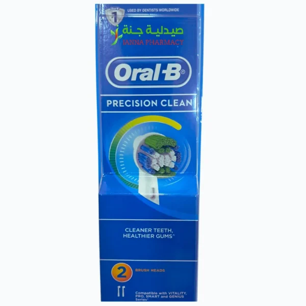 Oral‑B Precision Clean Replacement 2 Brush Heads