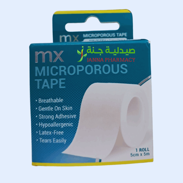 Medinox Mx Microporous Tape 5cm X 5m 1 Roll