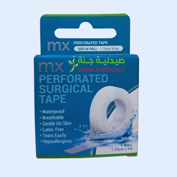 Medinox Mx Perforated Surgical Tape 1.25cm X 5m 1 Roll