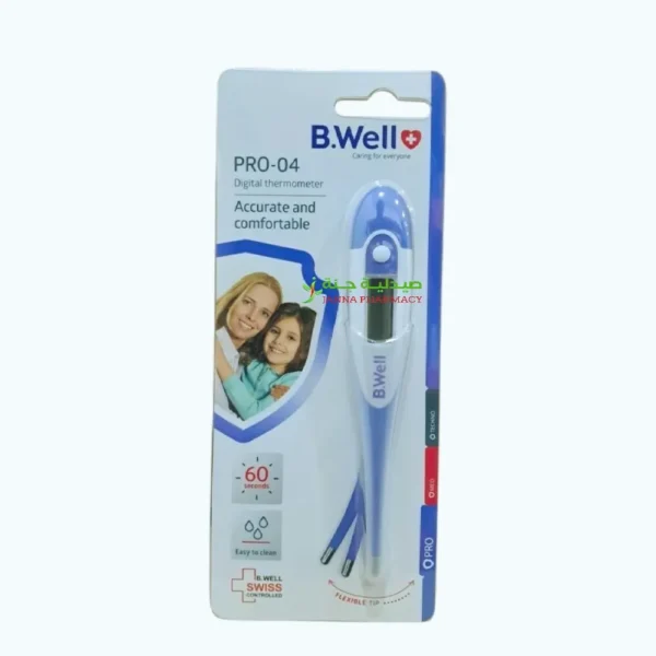 B-Well Digital Thermometer Standard Wt-04