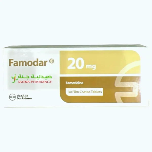 Famodar 20mg Tab 30's