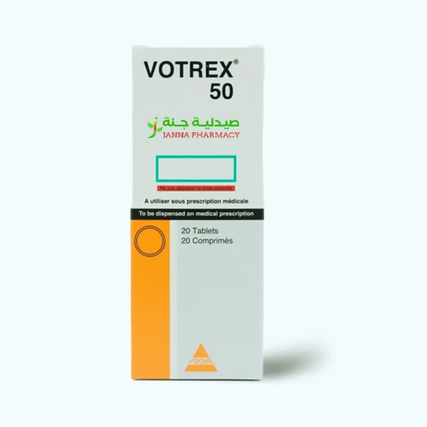 Votrex 50mg Tab 20's