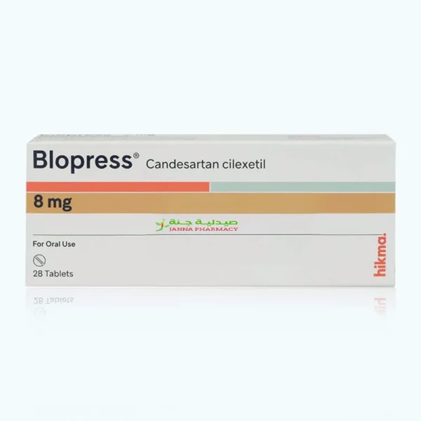 Blopress 8mg Tab 28's