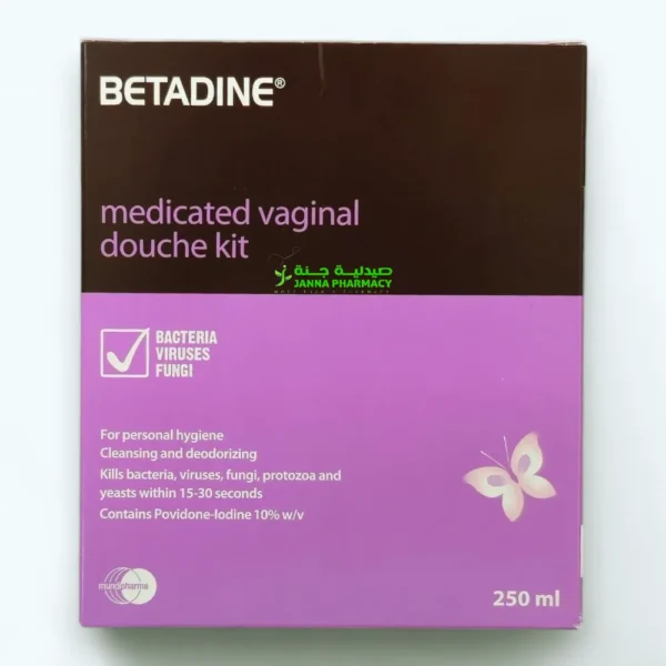 Betadine Vaginal Douch Kit 250ml