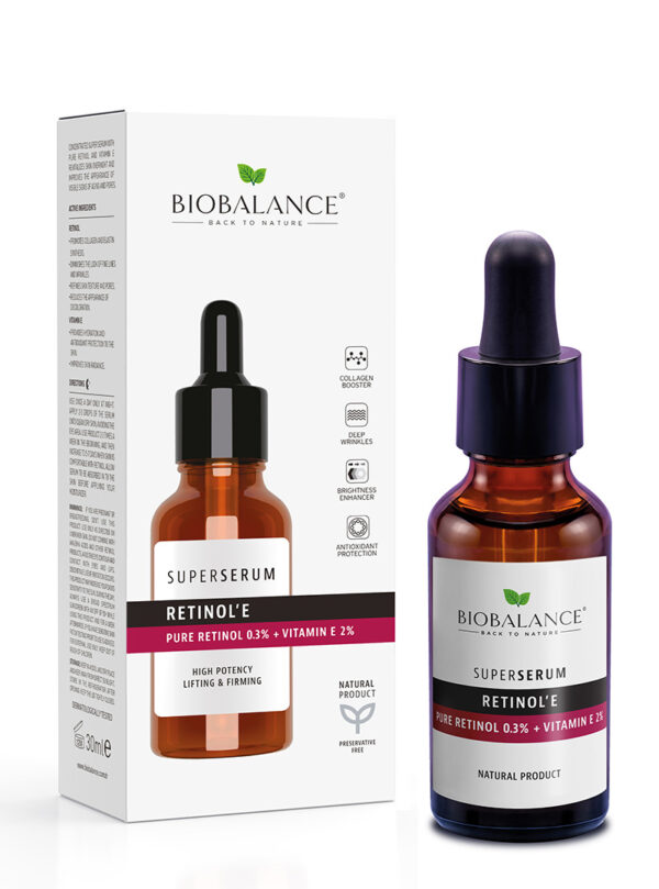 Bio Balance Pure Retinol 0.3%+Vitamin E 2% Serum 30ml - Image 2