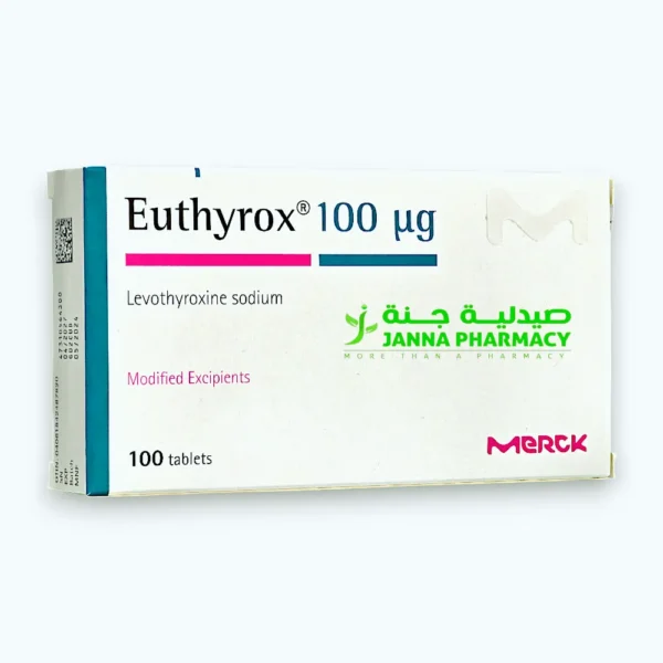 Euthyrox 100mcg Tab 100s'