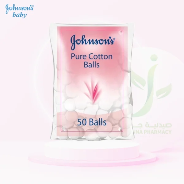 Johnson's Pure Cotton Balls 50's