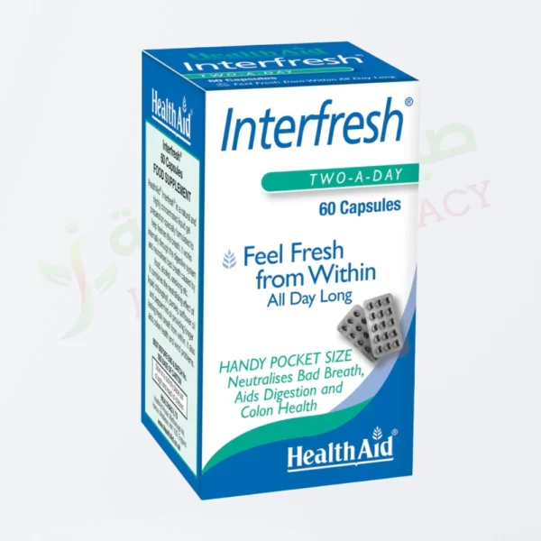 HealthAid Interafresh Cap 60's