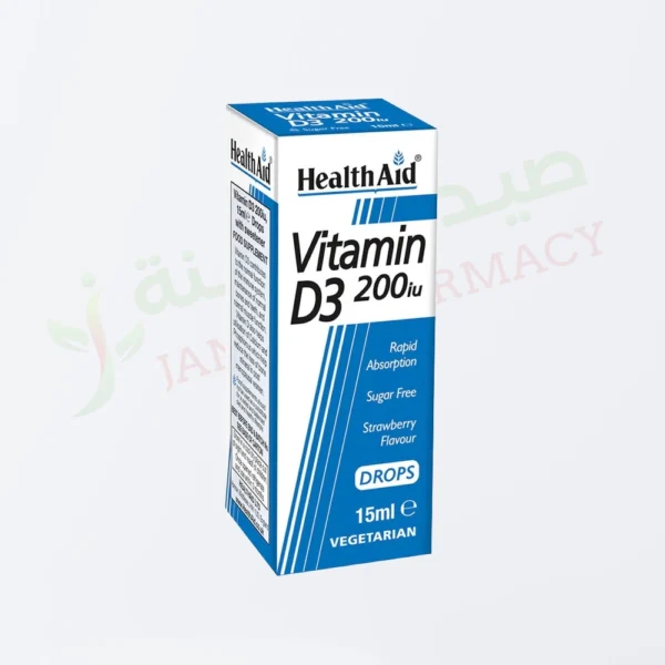 HealthAid Vitamin D3 200iu Drops 15ml