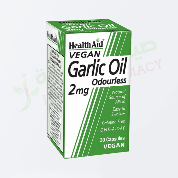 HealthAid Garlic Oil Odourless 2 Mg
