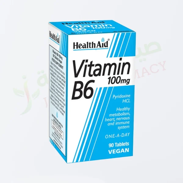 HealthAid Vitmin  B6 100mg 90 Tab