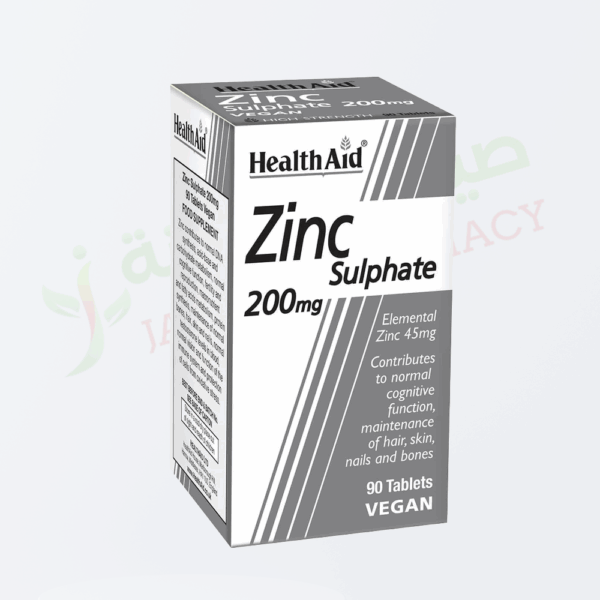 HealthAid Zinc Sulphate 200mg Tab 90's