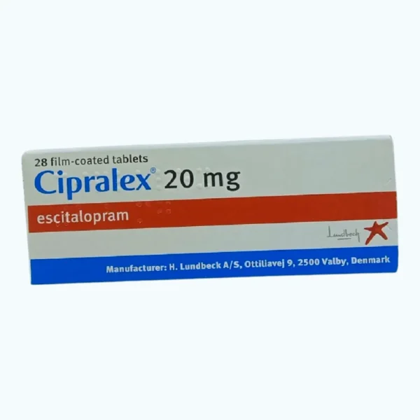 Cipralex 20mg Tab 28's